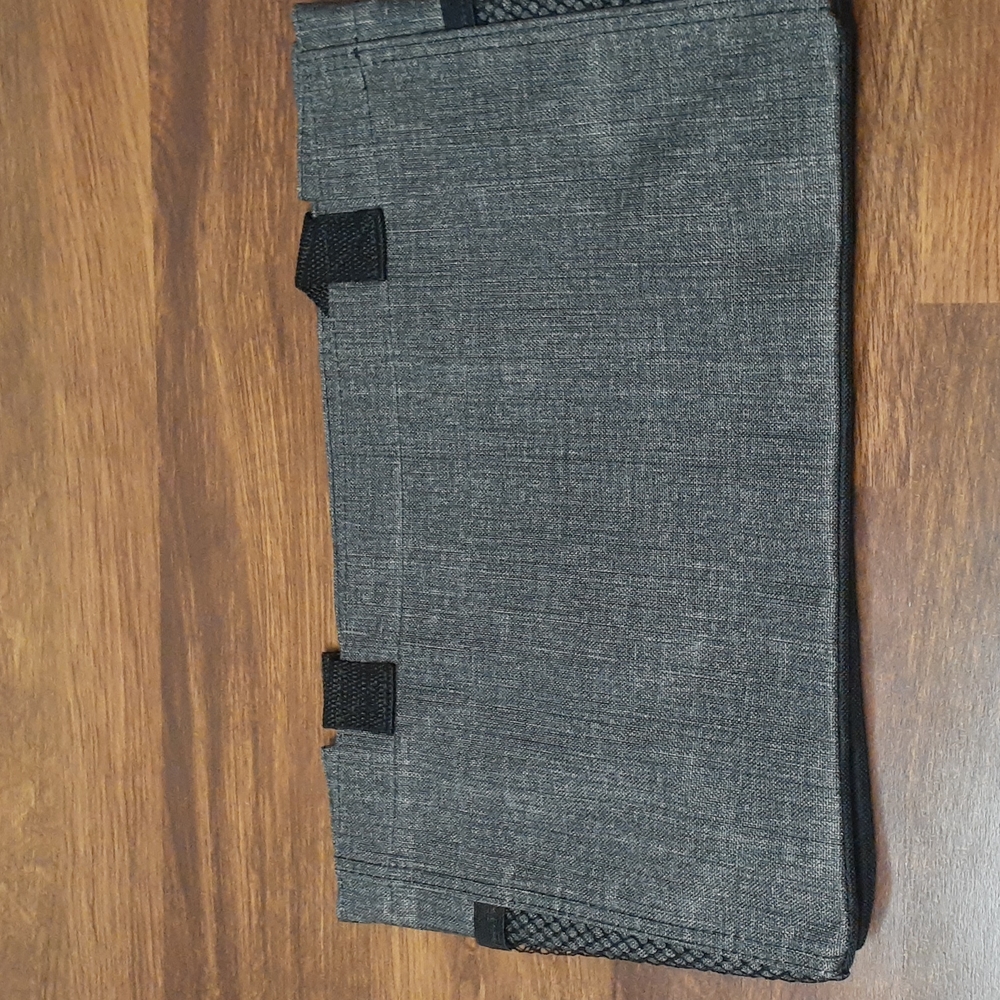 Thirty One All in Organizer Charcoal Crosshatch